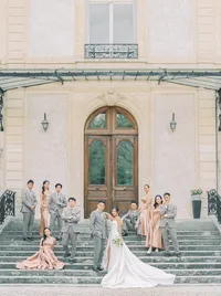 Wedding Party | Chateau de Santeny Editorial Wedding Photography France | Juno by Julia C. Vona