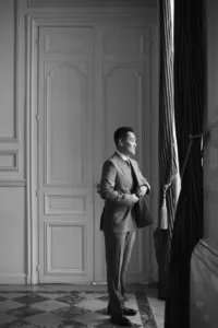 Groom | Chateau de Santeny Planner-Led Wedding Photography Paris | Juno by Julia C. Vona