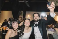 Reception Guests | Elevated Editorial Wedding Photography Montreal Science Centre | Juno by Julia C. Vona