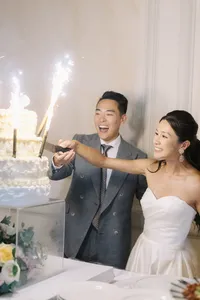 Sparklers | Chateau de Santeny Editorial Wedding Storyteller | Juno by Julia C. Vona