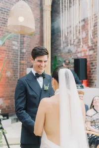 Exchanging Vows | Montreal Editorial Wedding Photographer | Juno by Julia C. Vona