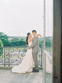 Bride and Groom | Chateau de Santeny Destination Wedding Photography France | Juno by Julia C. Vona