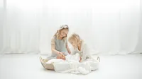 Newborn baby portrait captured at Kate Marie Portraiture's Dallas-area studio