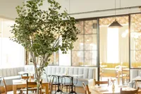 Dallas branding photographer captures a photo of a Highland village restaurant, Sip and Savor for their branding photos.