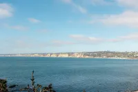 Ocean view at a San Diego wedding