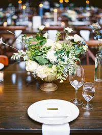 beautiful wedding table set