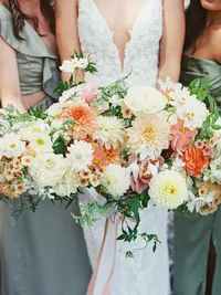 beautiful flower bouquet for a bride