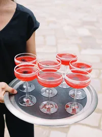 red signature cocktails