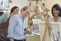 Abstract_Painting_Class_Paint_and_Sip_With_Friends_Group_Santa_Fe