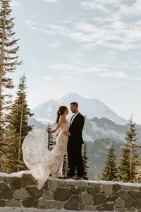 Lake Tipsoo elopement 7