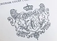 custom crest design for Scribble Savvy, a Washington DC calligrapher