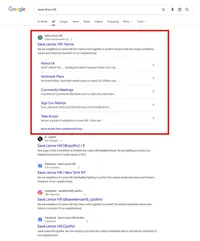 Save Lenox Hill SEO