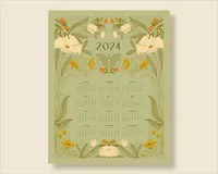 etsy listing 2 calendar 2024-100