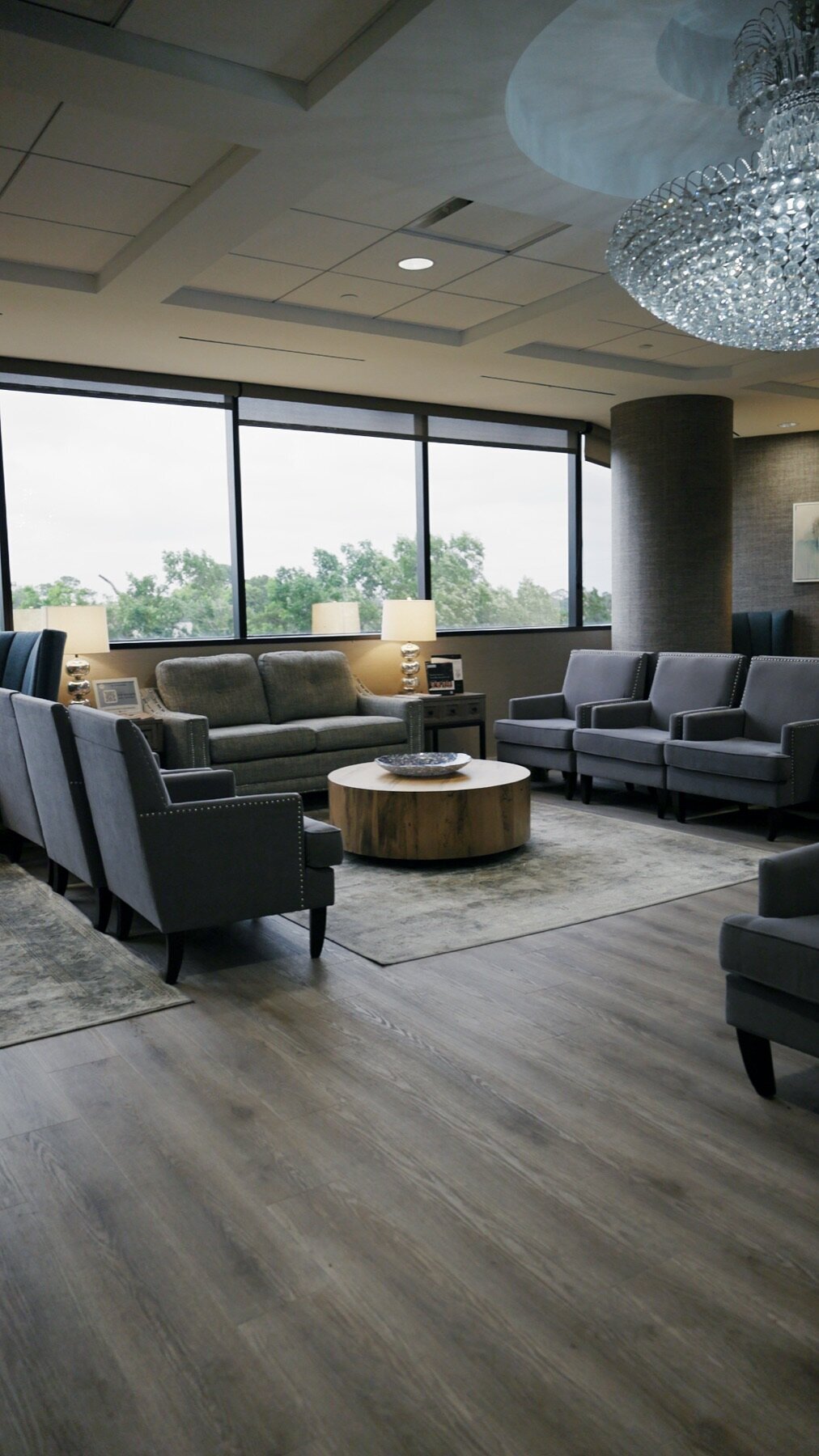 Waiting area at the ACPS practice