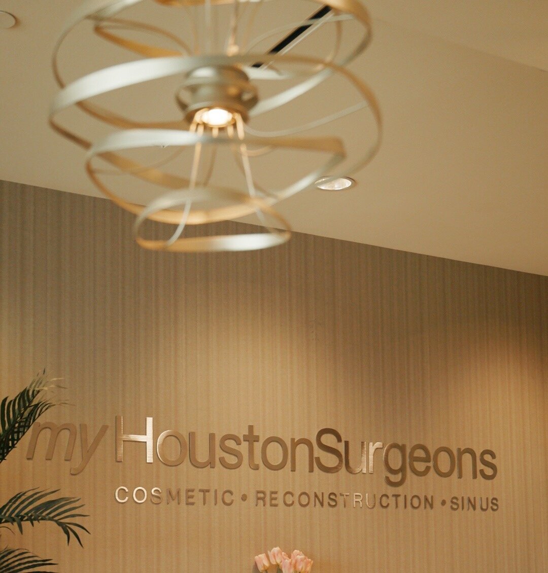 MyHoustonSurgeons sign on the lobby wall