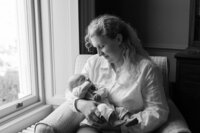fallback shared on Invalid Date | "New Beginnings" - Mother's Love by the Window | Suzy Slemen Photography
