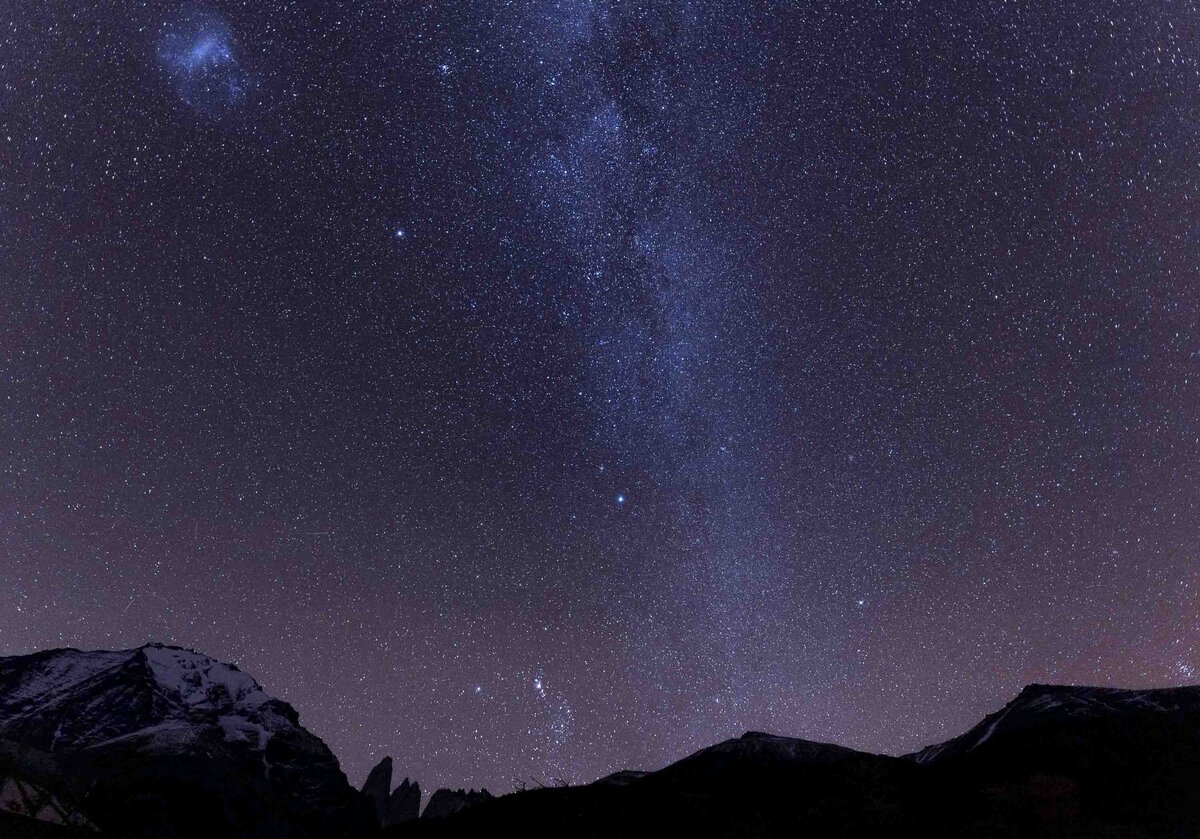 Milky Way and Stars from EcoCamp Patagonia Torres del Paine Stargazing Chile_By Stephanie Vermillion