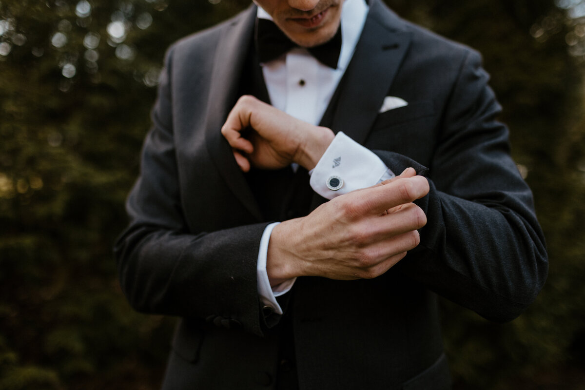 Wedding Day Details of the Groom by Elegant Wedding Photographer in Virginia