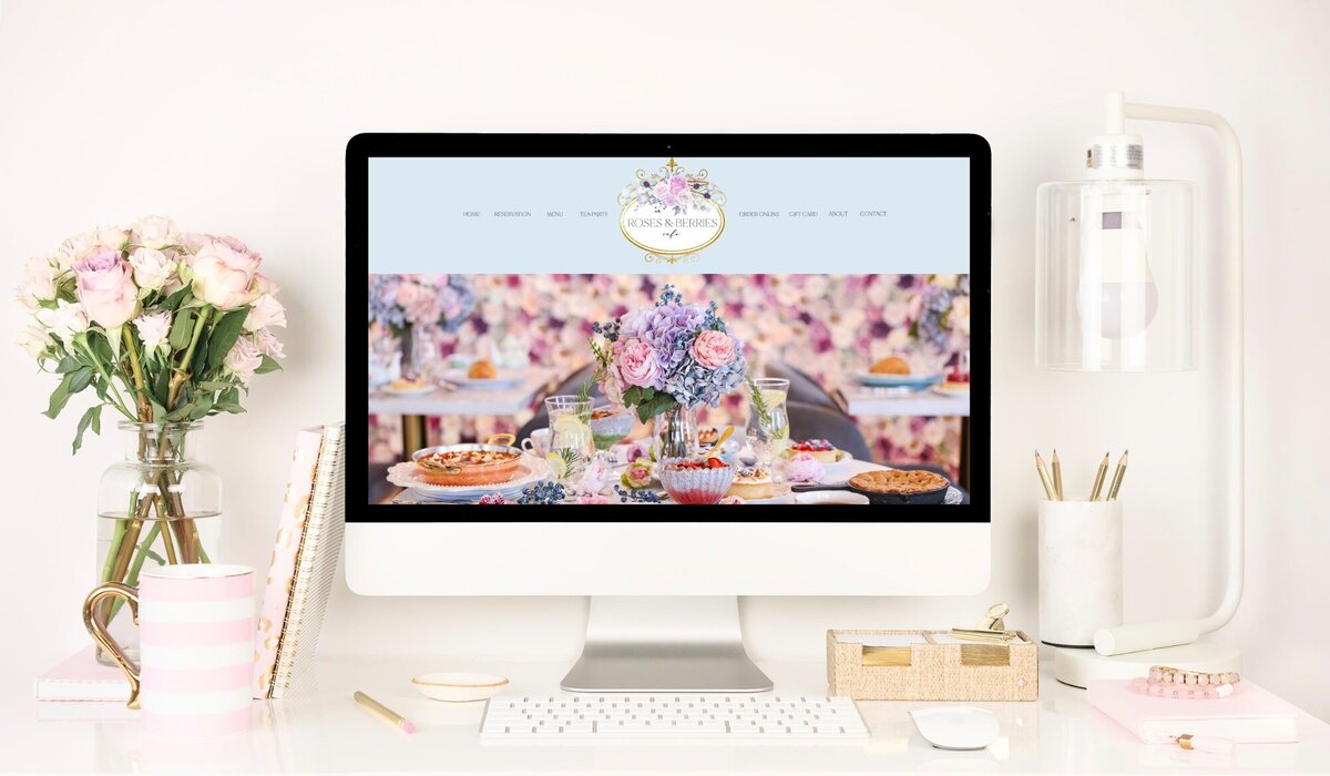 brand design for a pastel coffee shop25