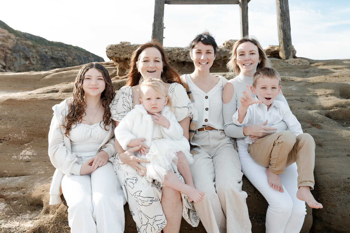 2024 Mothers Day Shoot - Redhead Beach - Roam Ahead Media - Roam Ahead Weddings-11