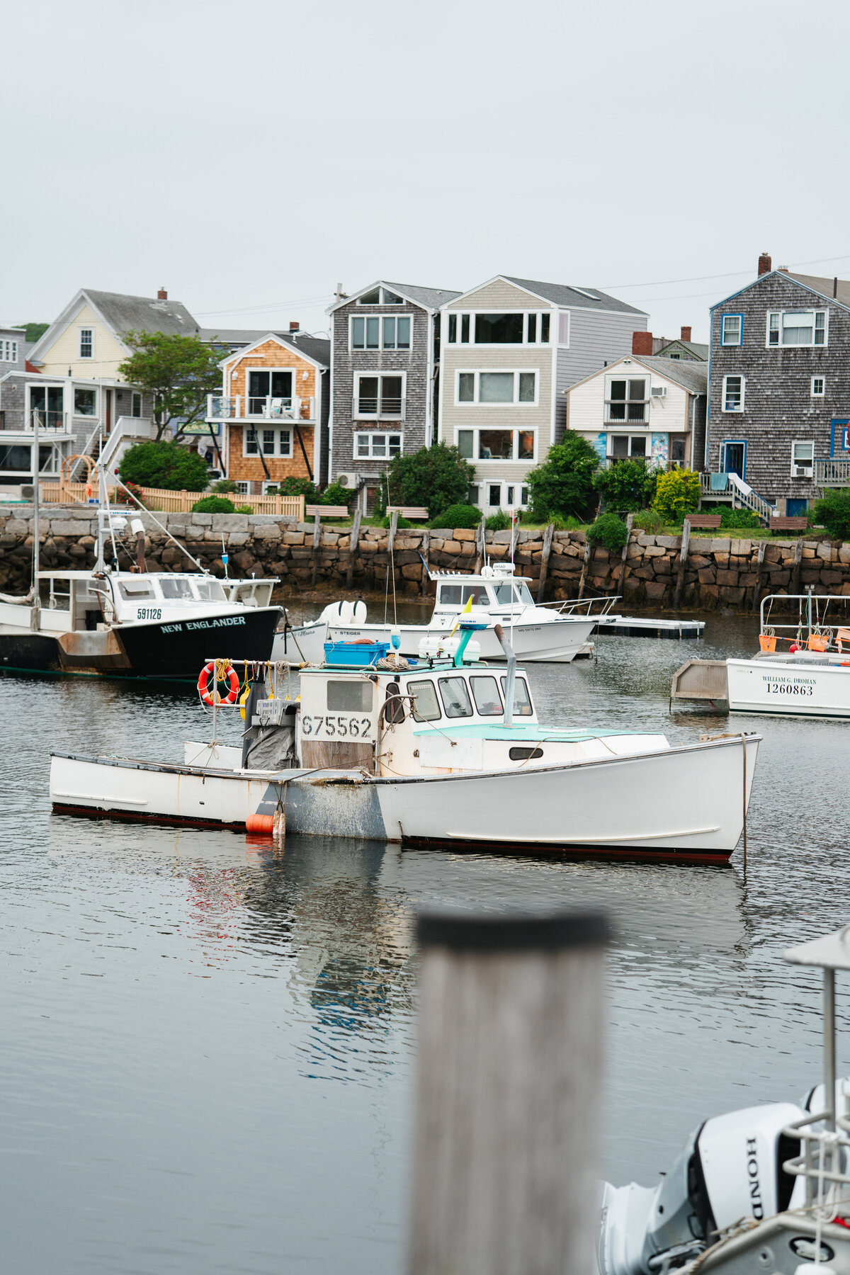Rockport, MA summer engagement photos