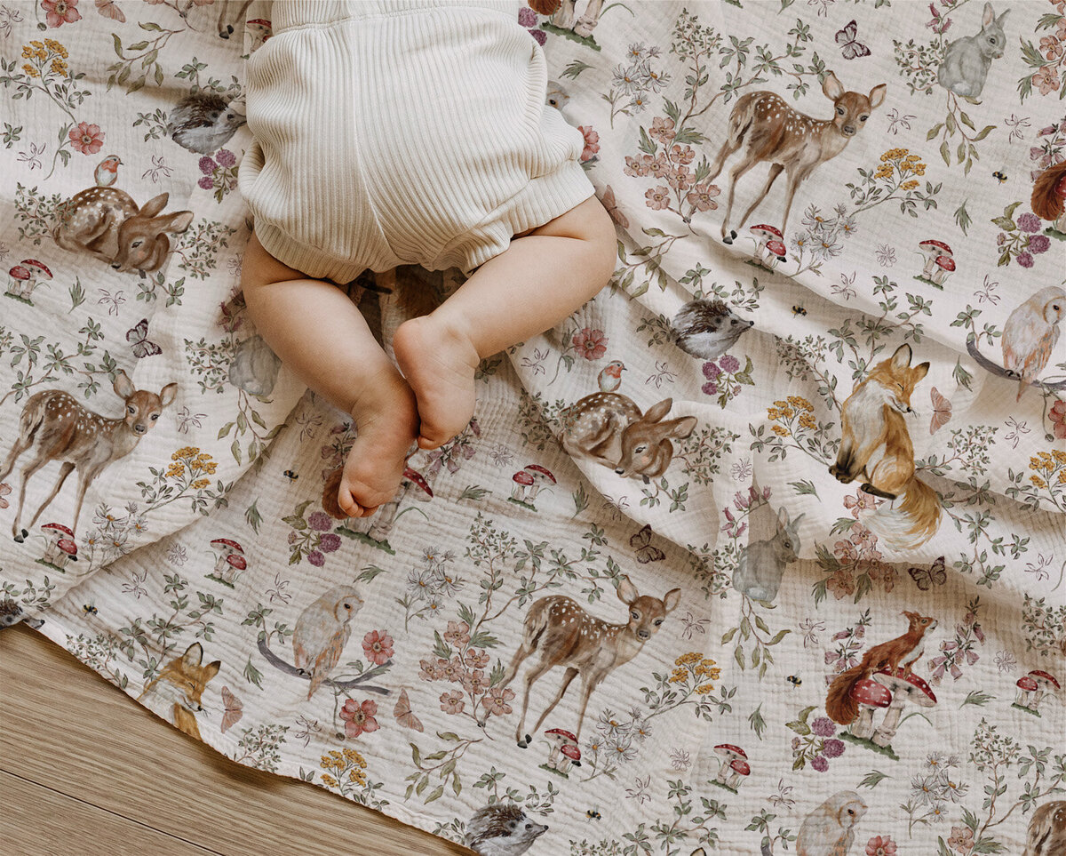 4.BabyBlanket Mockup 1