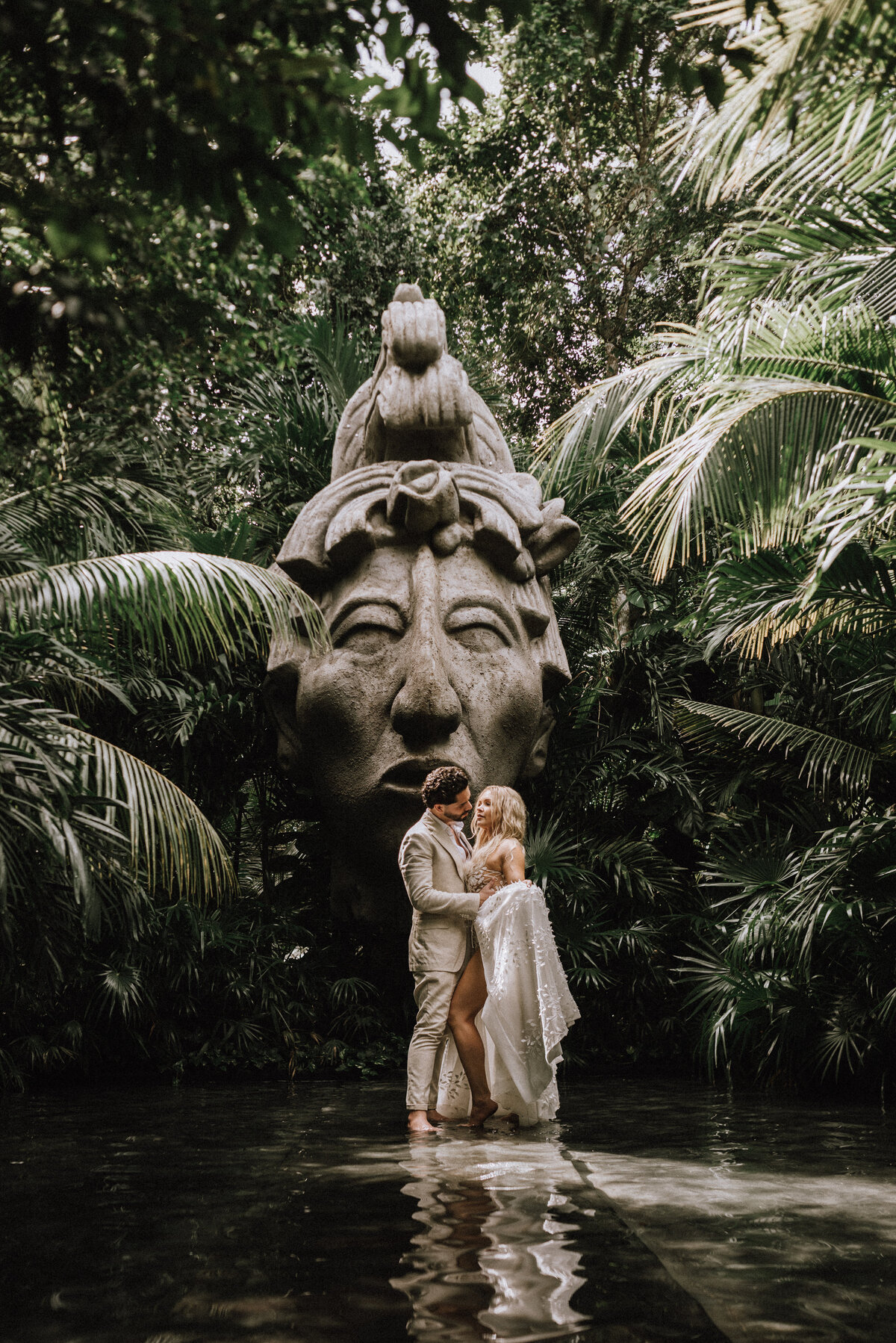 Mayan Wedding Ceremony at a Cenote in Tulum
