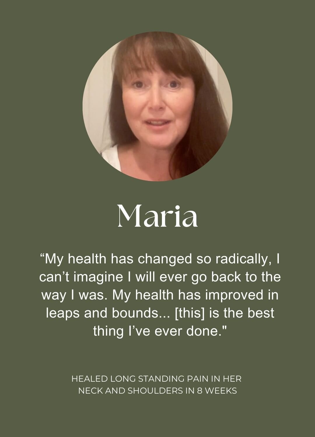 Maria (2) Testimonial