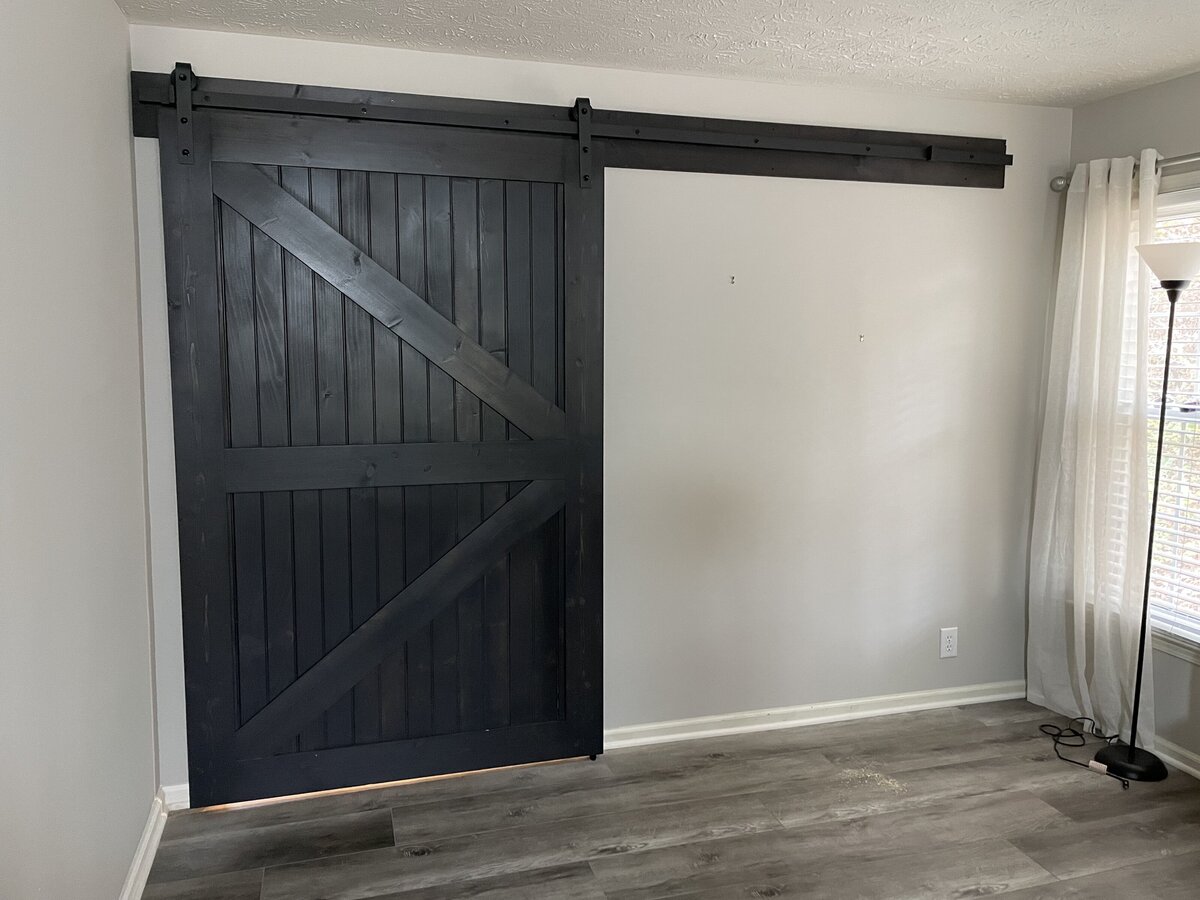 custom handmade barn door