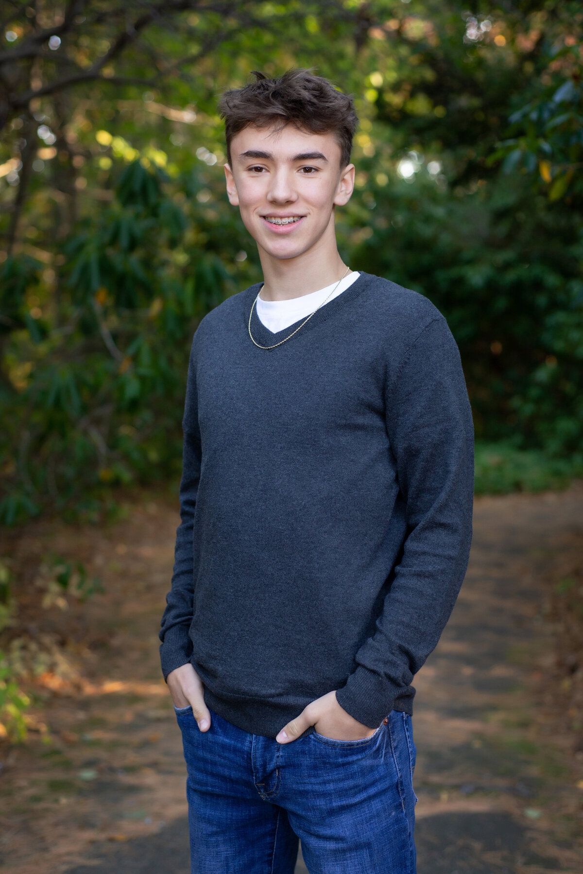 Senior Portrait in Kennebunk Maine