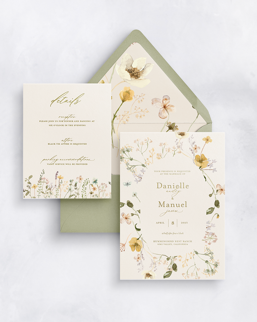 Letterpress-Custom-Floral-Suite
