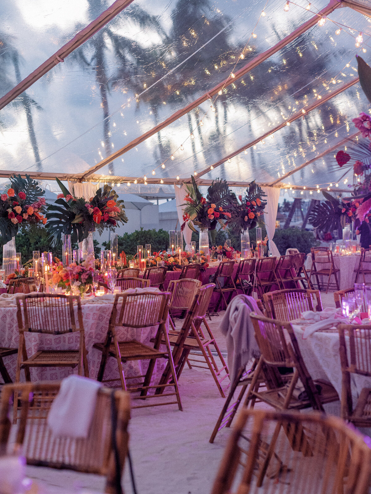 Kate-Murtaugh-Events-destination-wedding-planner-clear-top-tent-sunset-Key-West-Casa-Marina