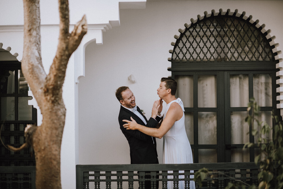 Destination wedding at Ambre et Epices in Tulum Mexico. Photo by: Tulum Wedding Photos