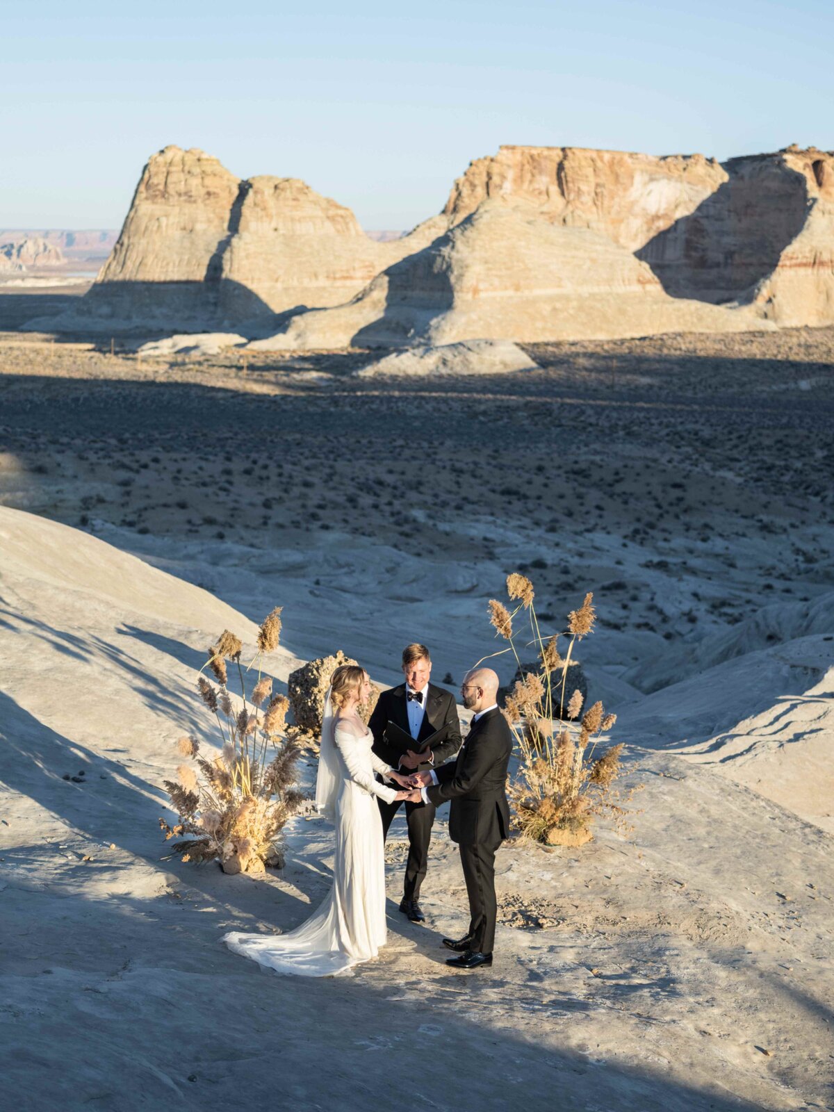 Utah Wedding Ceremony at Amangiri TTWD