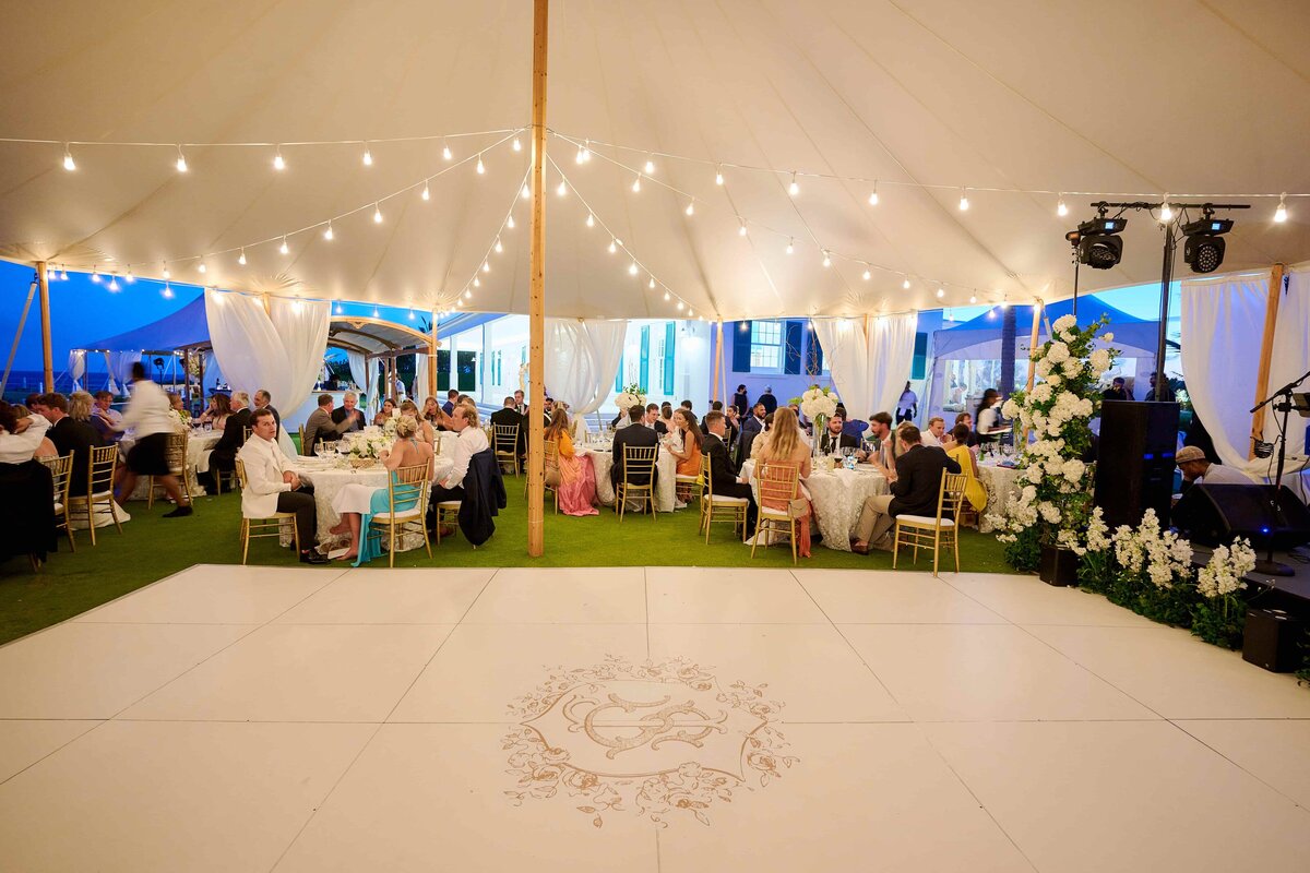 Wedding Dancefloor Rentals Bermuda - Big Fish Events