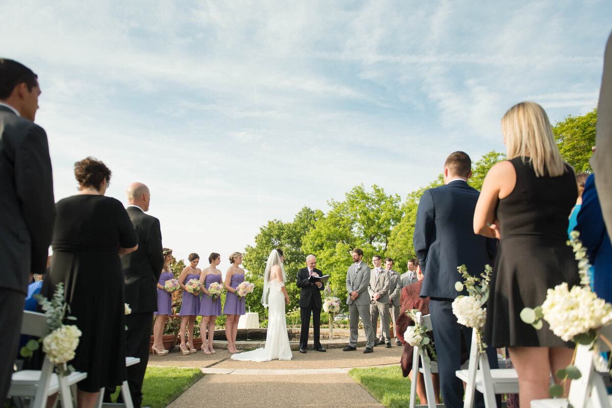 phipps conservatory outdoor garden wedding ceremony