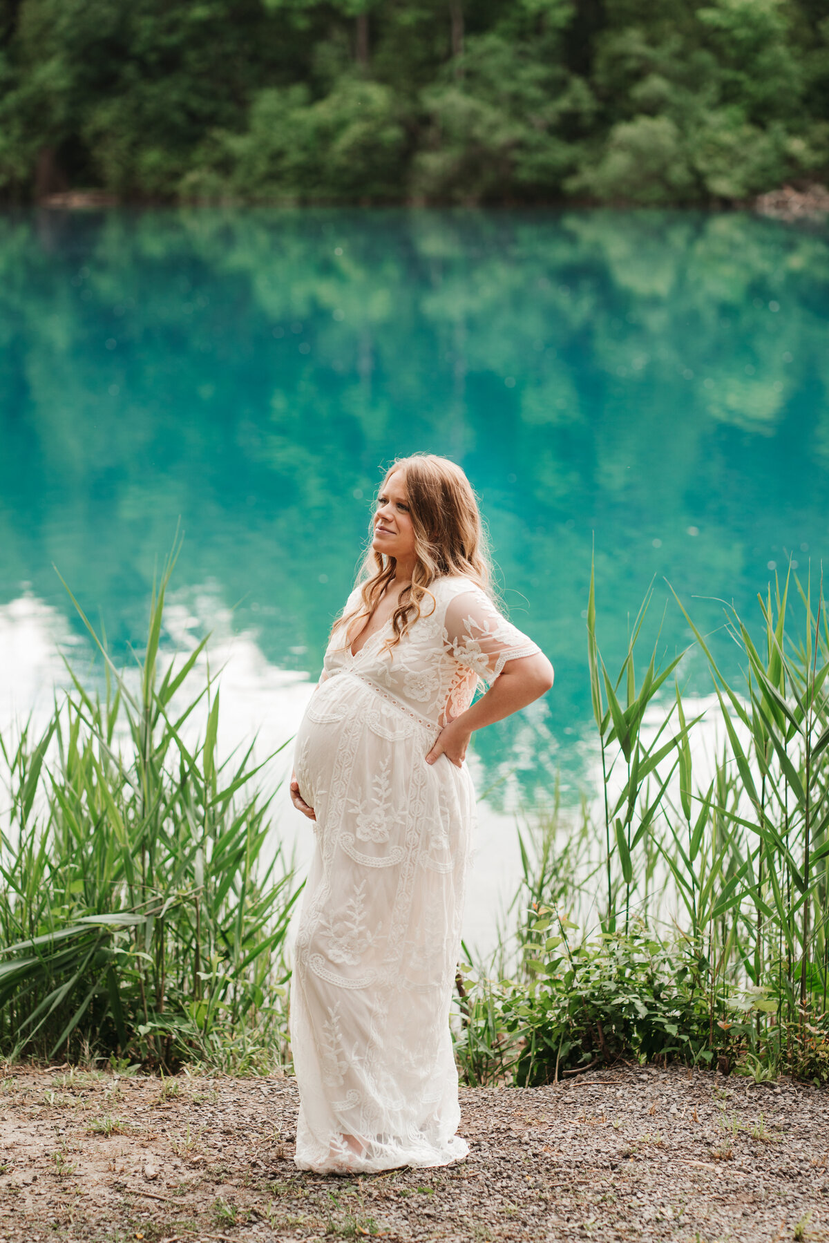 Sam + Kella _ Green Lakes State Park _ Santana Block Photography 009
