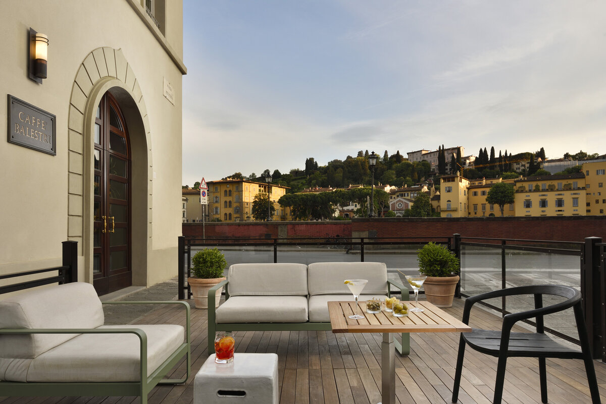 Waterstone - Wtb Hotels - Hotel Balestri -Florence - Luxury Boutique Hotel - 05 Aperitivo esterno