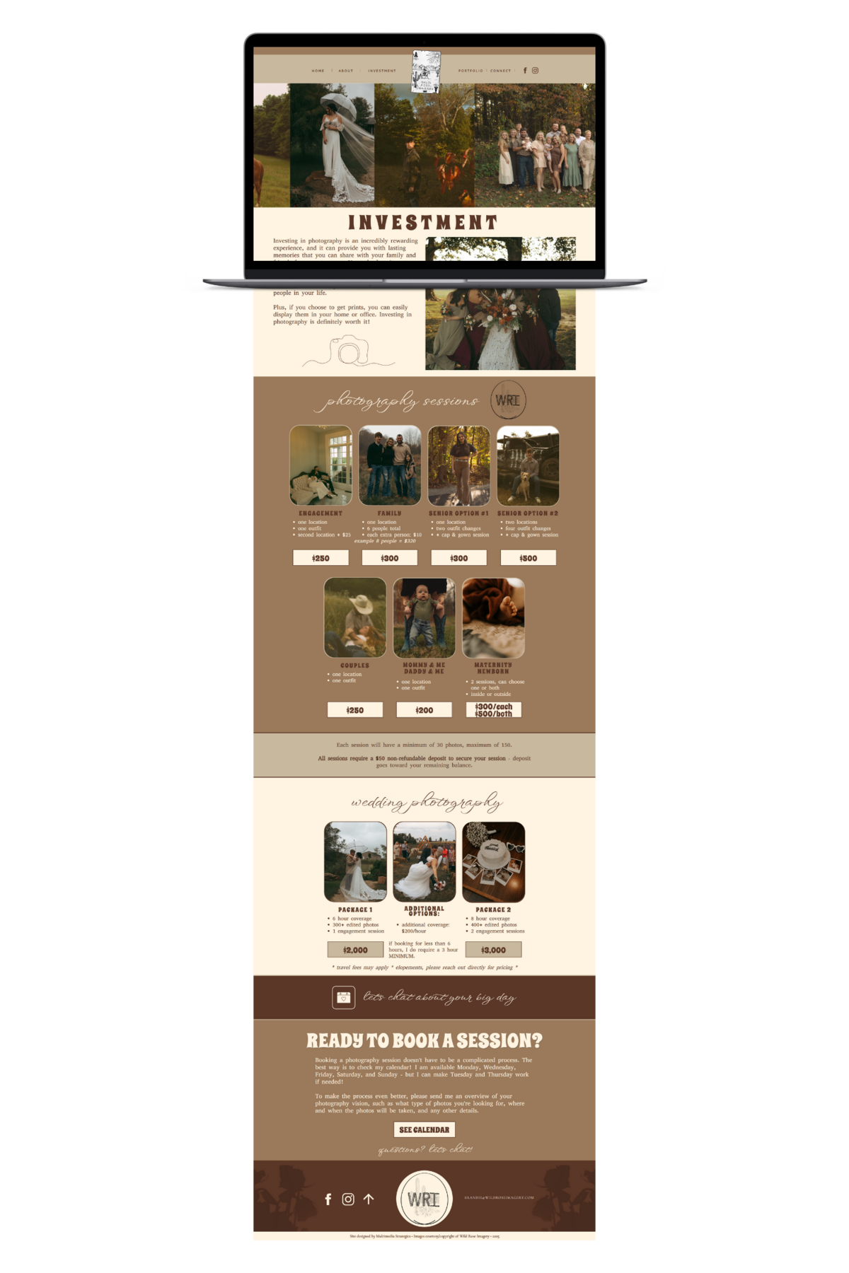 Wild Rose Imagery Website Project by Multimedia Strategics