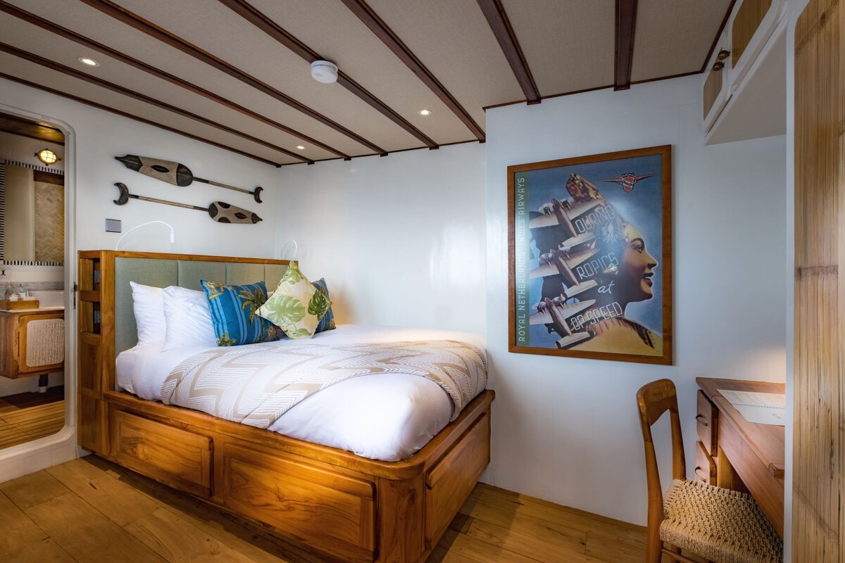 Rascal Voyages Luxury Yacht Charter Indonesia - Bali Cabin 1