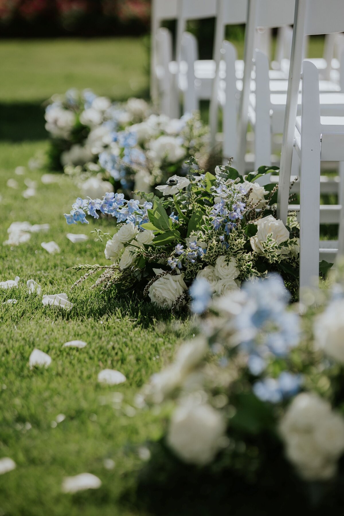 aisle flowers