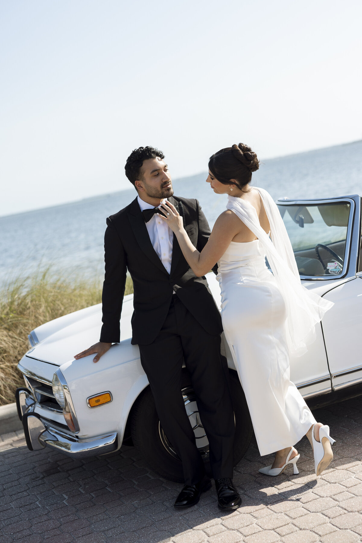 Rima-Armaan-Miami-Beach-Cafe-Engagement-photoshoot-with-Classic-Car-by-Alexandra-Masihy-21