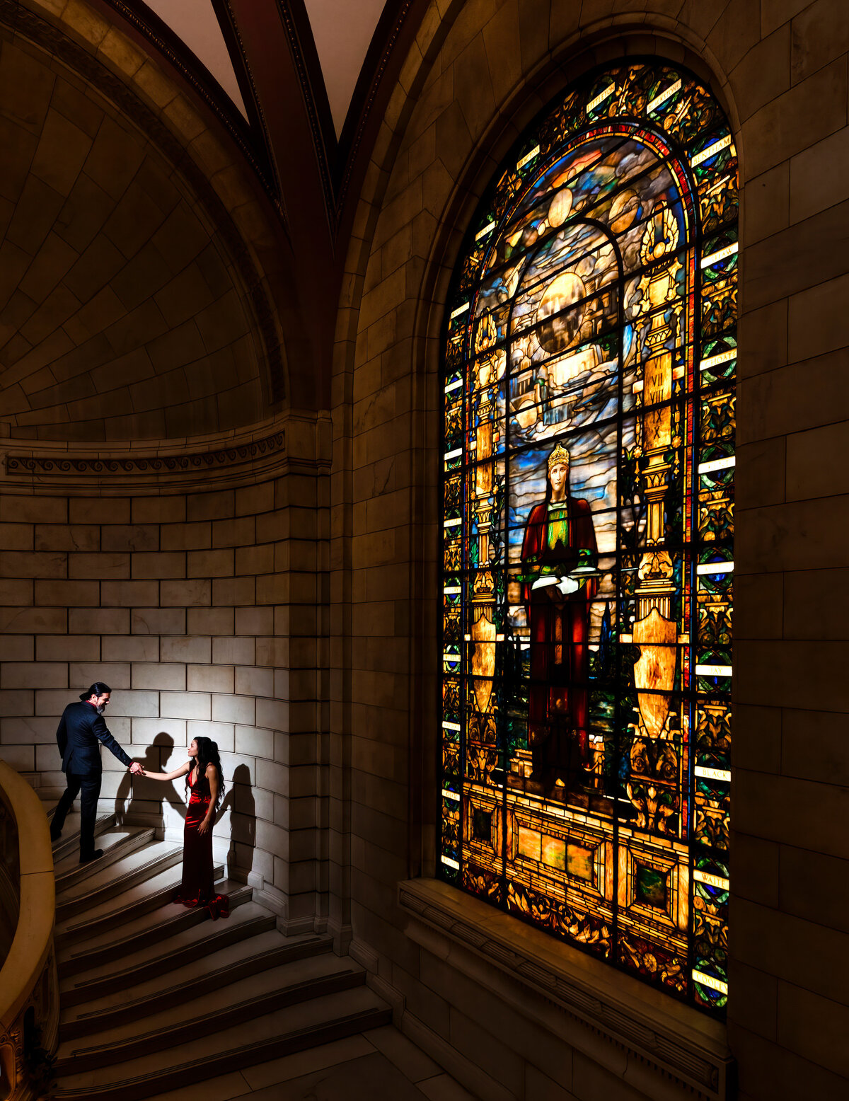 stained-glass-couple-portrait