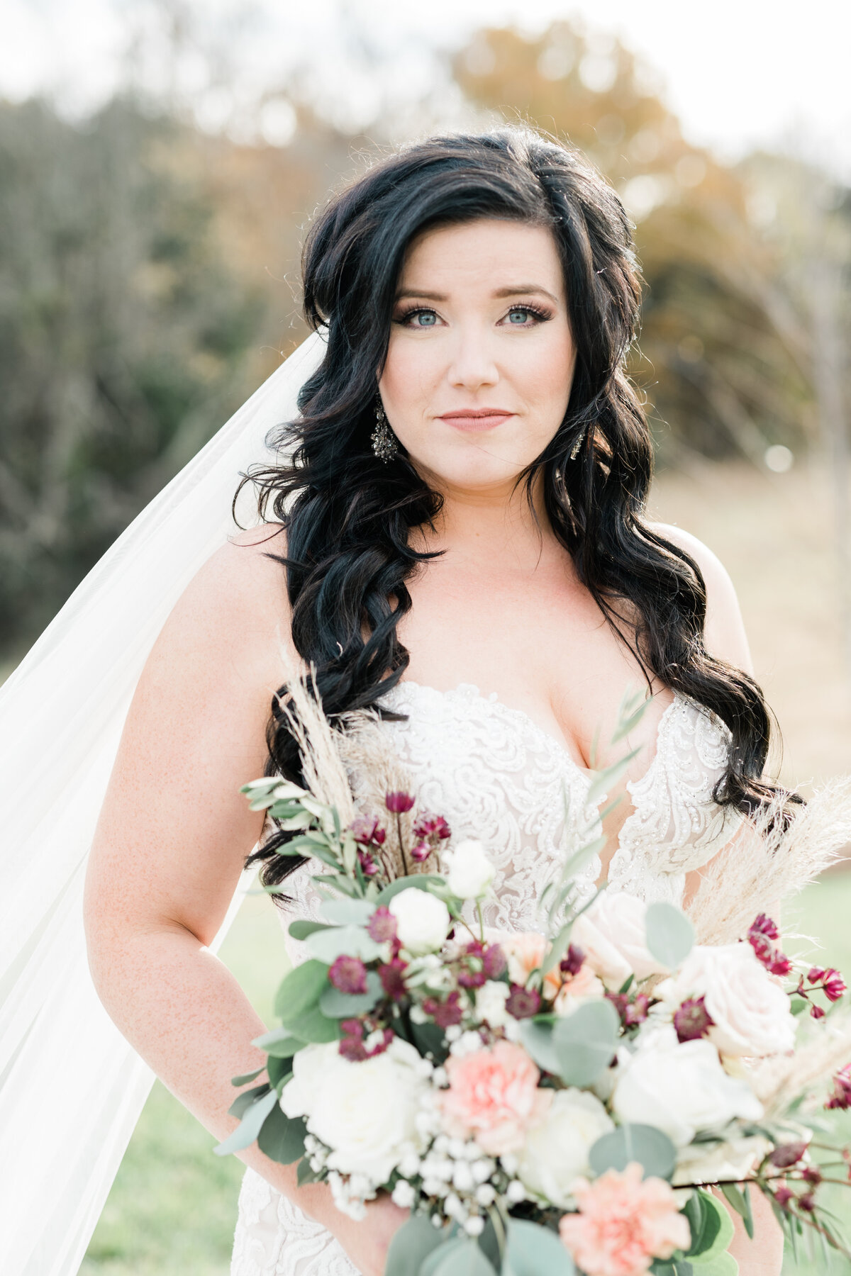 Beautiful makeup and hair for a bride in Athens Georgia
