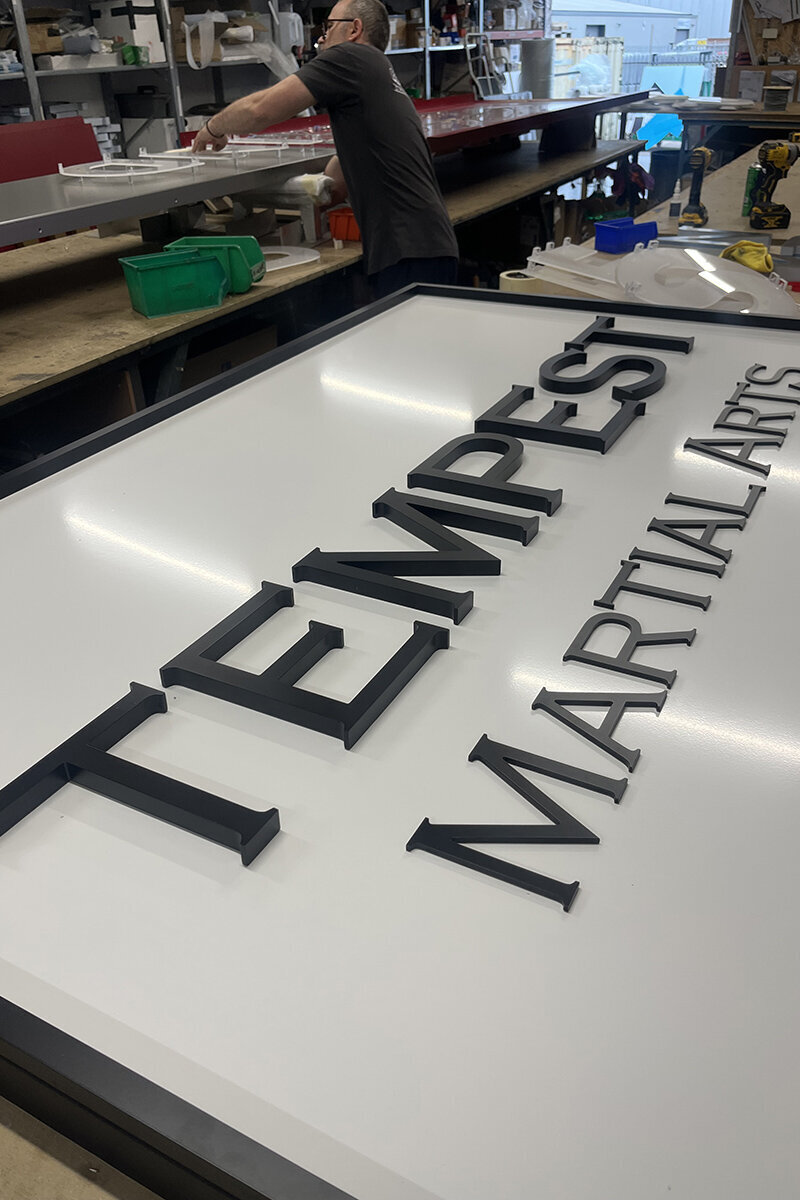 ellis-signs-tempest-martial-arts-external-signage-newcastle-gateshead-north-east