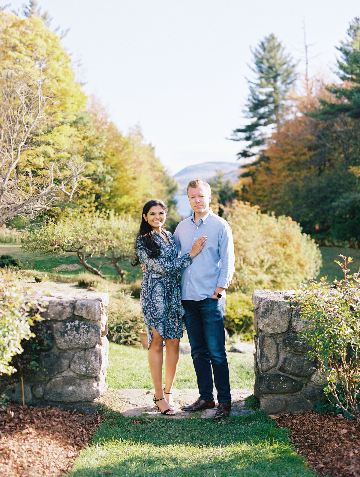 Engagement session in New England