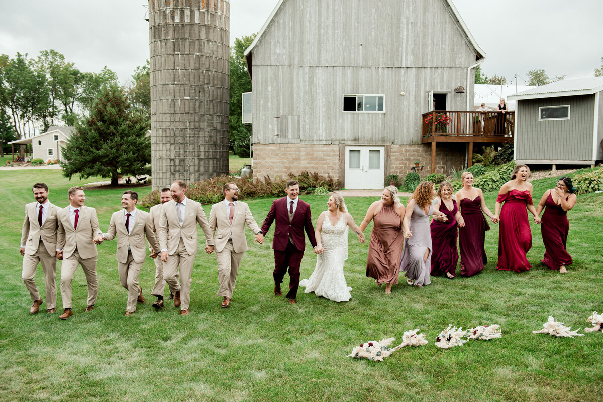 Bridal Party Central Minnesota wedding Photography