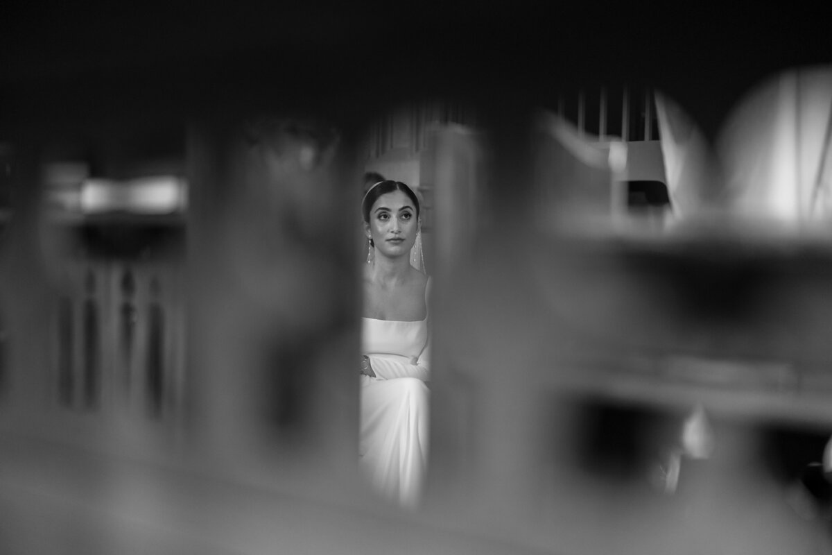 Church wedding ceremony in the Cotswolds