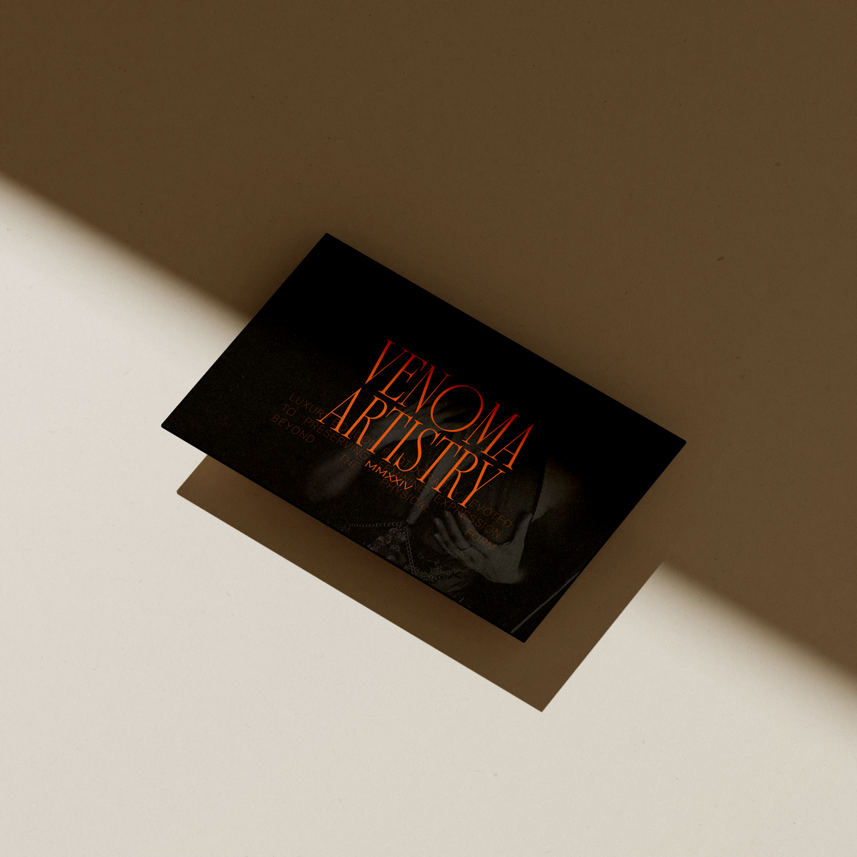 Venoma Artistry Business Card