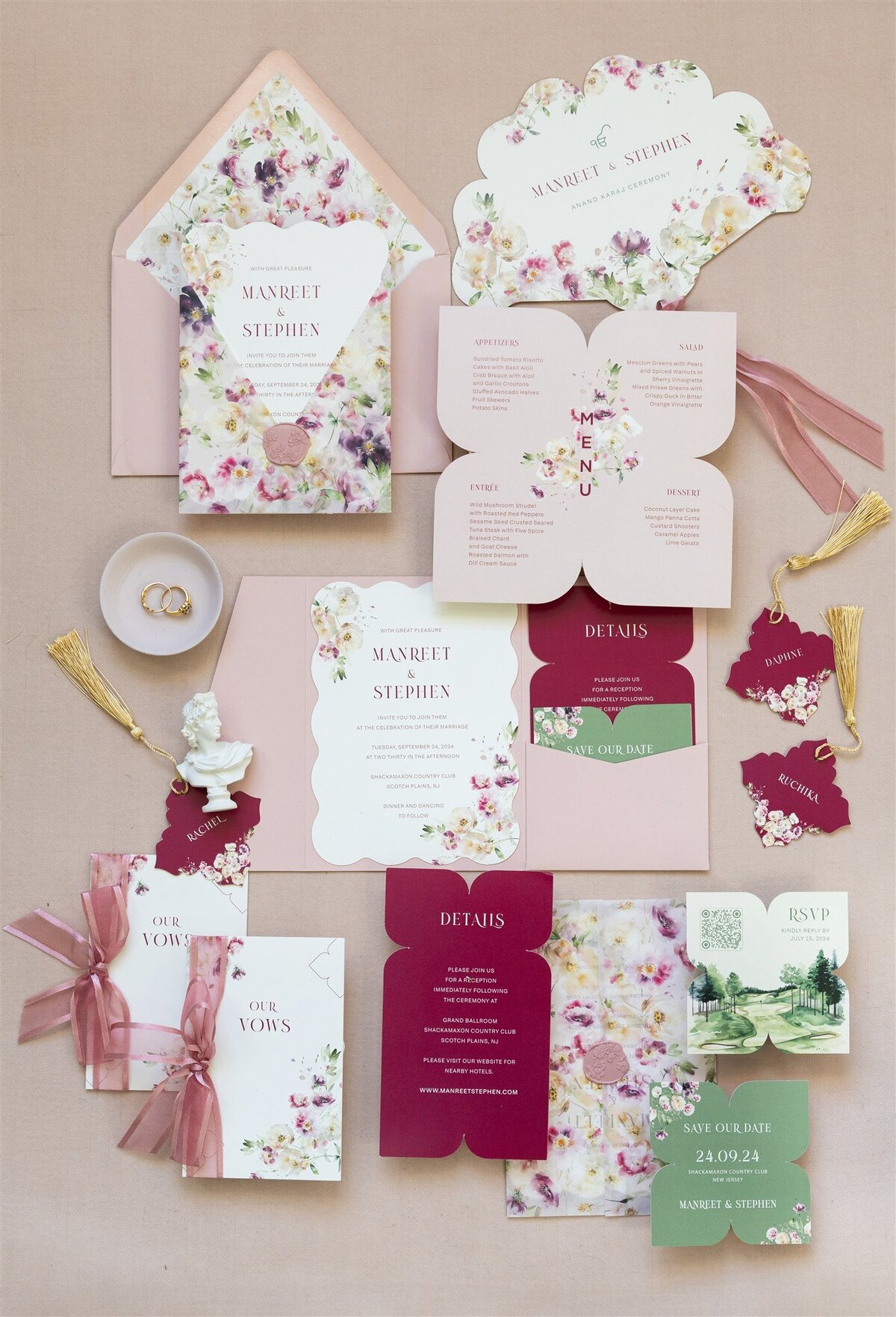 EC Style shoot wedding invitation 1